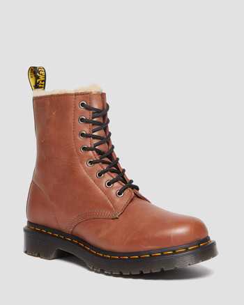 1460 Serena Women's Faux Fur-Lined Leather Boots