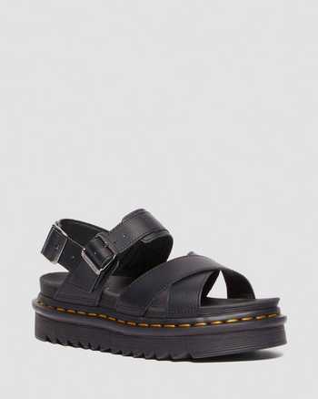 Voss II Athena leather strap sandals