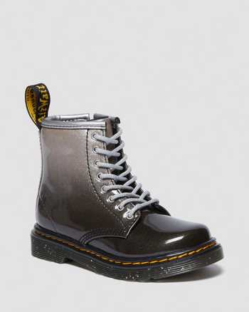 Toddler 1460 Gradient Glitter Leather Lace Up Boots
