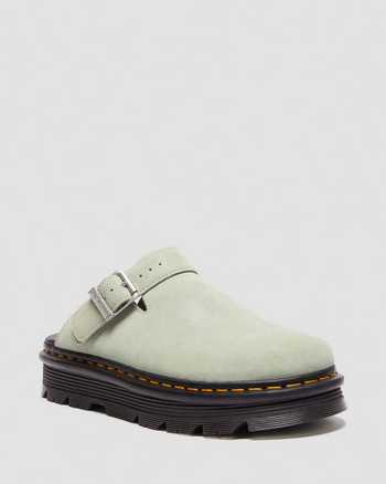 Zebzag Suede Casual Slingback Platform Mules