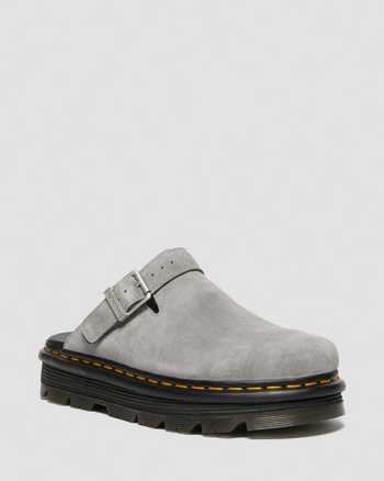Zebzag Suede Casual Slingback Platform Mules