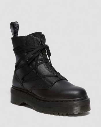 Jarrick II Laced Leather Platform Boots