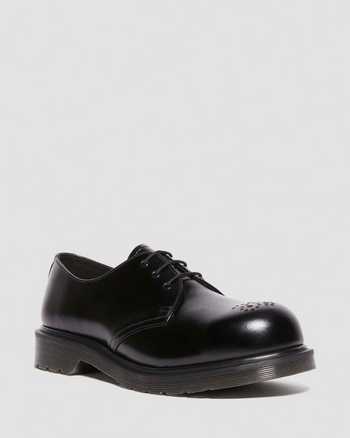 1461 Analine Leather Steel Toe Shoes