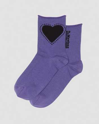 Heart Cotton Blend Socks