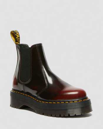 2976 Quad Arcadia Leather Platform Chelsea Boots
