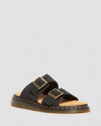 Josef Suede slide sandals