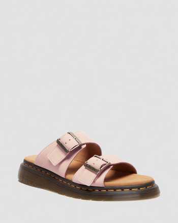 Josef Nubuck leather slide sandals