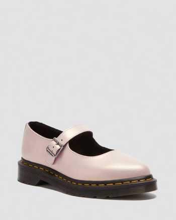 Elphie II iridescent leather mary jane shoes