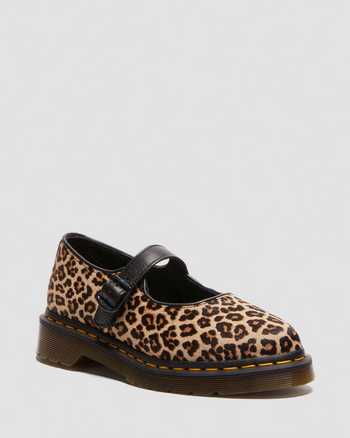 Elphie leopard Mary Jane shoes