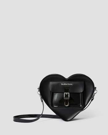 Kiev Leather Hardware Heart Shaped Bag