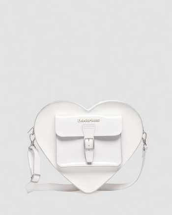 Kiev Leather Hardware Heart Shaped Bag