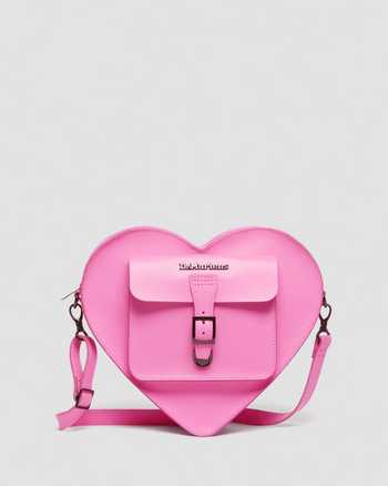 Kiev Leather Hardware Heart Shaped Bag